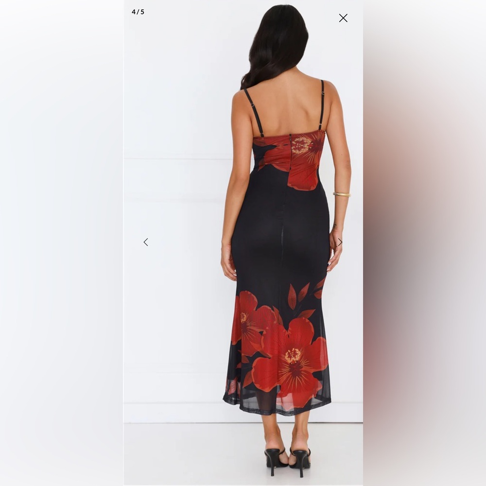 Hello Molly Stylish Shores Mesh Maxi Dress - Picture 2 of 5